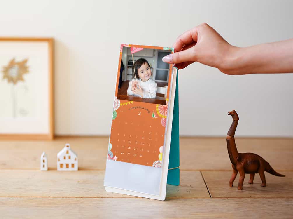 レター1年分（12枚）を1冊に収納1